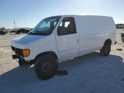 Ford salvage cars for sale: 2003 Ford Econoline E250 Van