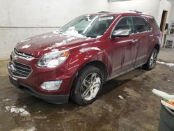 Chevrolet Vehiculos salvage en venta: 2017 Chevrolet Equinox Premier