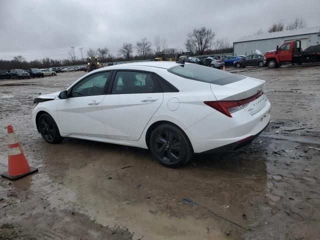 2023 Hyundai Elantra Blue