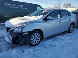 Nissan Sentra Vehiculos salvage en venta: 2017 Nissan Sentra S