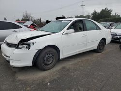 Salvage cars for sale at San Martin, CA auction: 2005 Toyota Camry LE