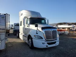 Salvage trucks for sale at Martinez, CA auction: 2016 International 2013 International Prostar