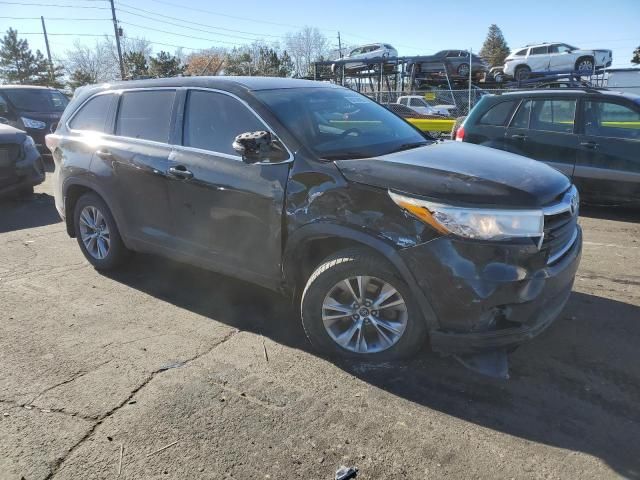 2016 Toyota Highlander LE