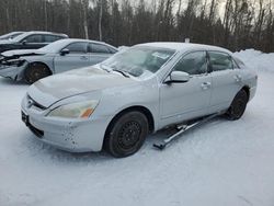 Salvage cars for sale at Cookstown, ON auction: 2005 Honda Accord LX