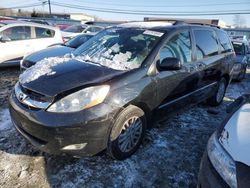 Salvage cars for sale at auction: 2008 Toyota Sienna XLE