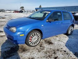 Volkswagen Vehiculos salvage en venta: 2003 Volkswagen GTI 20TH Anniversary