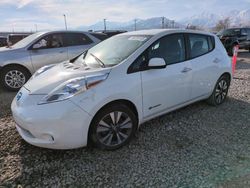 Salvage cars for sale from Copart Magna, UT: 2017 Nissan Leaf S