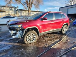 Salvage cars for sale at Albuquerque, NM auction: 2019 Jeep Cherokee Latitude Plus