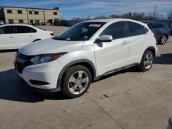 Salvage cars for sale at auction: 2016 Honda HR-V LX