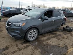 Carros salvage a la venta en subasta: 2018 Buick Encore Preferred