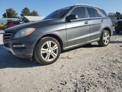 Mercedes-Benz salvage cars for sale: 2013 Mercedes-Benz ML 350 4matic