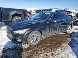 Carros salvage sin ofertas aún a la venta en subasta: 2017 Infiniti Q50 Premium