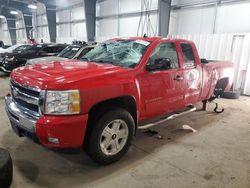 Salvage cars for sale at Ham Lake, MN auction: 2010 Chevrolet Silverado K1500 LT