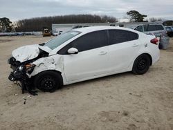 2017 KIA Forte LX en venta en Hampton, VA