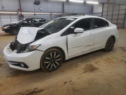 Salvage cars for sale at Mocksville, NC auction: 2015 Honda Civic EXL