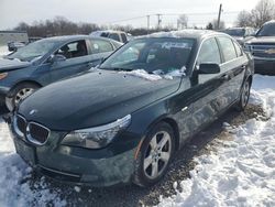 BMW 5 Series salvage cars for sale: 2008 BMW 535 XI