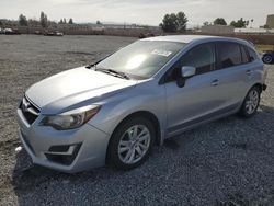 2016 Subaru Impreza Premium en venta en Mentone, CA