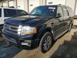 Salvage cars for sale at Louisville, KY auction: 2017 Ford Expedition EL Limited