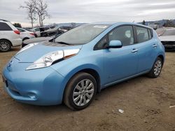 Nissan salvage cars for sale: 2015 Nissan Leaf S