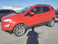 Salvage cars for sale at Tulsa, OK auction: 2020 Ford Ecosport SE