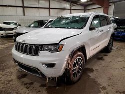 Salvage cars for sale at Lansing, MI auction: 2017 Jeep Grand Cherokee Limited