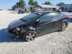 Salvage cars for sale at Prairie Grove, AR auction: 2013 Hyundai Elantra GLS