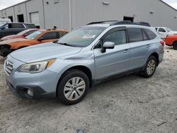 Salvage cars for sale at Jacksonville, FL auction: 2016 Subaru Outback 2.5I Premium