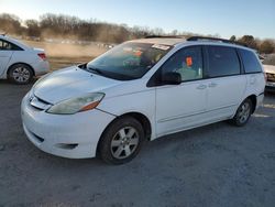 Salvage cars for sale from Copart Conway, AR: 2006 Toyota Sienna CE