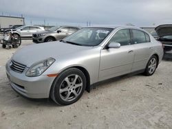 Infiniti salvage cars for sale: 2004 Infiniti G35