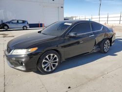 Salvage cars for sale at Farr West, UT auction: 2015 Honda Accord EXL