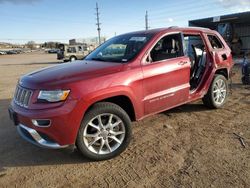 Jeep salvage cars for sale: 2015 Jeep Grand Cherokee Summit