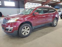 Salvage cars for sale from Copart East Granby, CT: 2015 Chevrolet Traverse LT