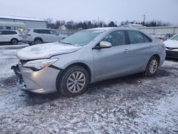 Toyota salvage cars for sale: 2016 Toyota Camry LE