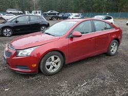 Chevrolet salvage cars for sale: 2013 Chevrolet Cruze LT