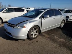 Salvage cars for sale at Portland, OR auction: 2008 Honda Civic LX