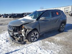 Salvage cars for sale at Kansas City, KS auction: 2019 Jeep Compass Limited