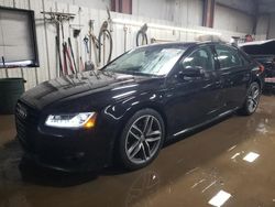 Salvage cars for sale at auction: 2017 Audi A8 L Quattro