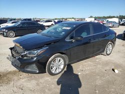 Salvage cars for sale from Copart Houston, TX: 2019 Chevrolet Cruze LT