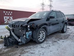 Salvage cars for sale at Elgin, IL auction: 2020 Jeep Cherokee Latitude