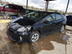 Salvage cars for sale from Copart Hueytown, AL: 2015 Toyota Prius