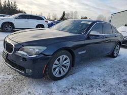 Salvage cars for sale at Bowmanville, ON auction: 2010 BMW 750 I Xdrive