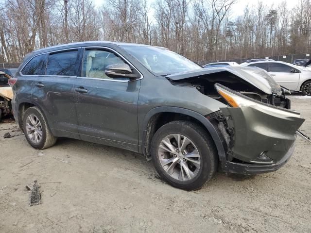 2015 Toyota Highlander XLE