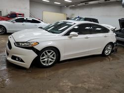 Salvage cars for sale at Davison, MI auction: 2014 Ford Fusion Titanium