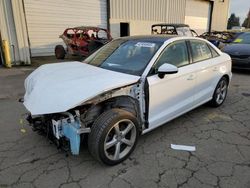 Salvage cars for sale at Woodburn, OR auction: 2016 Audi A3 Premium