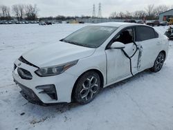 Salvage cars for sale at Barberton, OH auction: 2021 KIA Forte FE