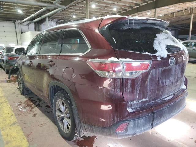 2015 Toyota Highlander XLE