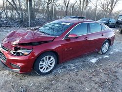 Chevrolet salvage cars for sale: 2017 Chevrolet Malibu LT