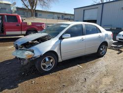 Salvage cars for sale from Copart Albuquerque, NM: 2007 Toyota Corolla CE