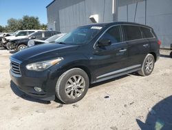 Salvage cars for sale from Copart Apopka, FL: 2015 Infiniti QX60