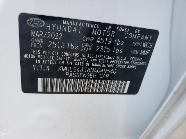 2022 Hyundai Sonata Hybrid